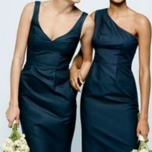 J Crew Mischa Dress (Navy Blue)